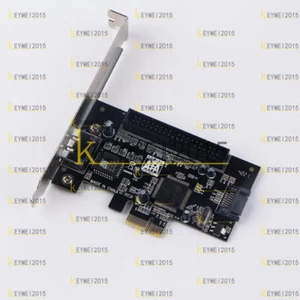 2 Port SATA II 2.0 RAID & 1 IDE 3.5" to PCI-E PCI Express Adapter Converter Card - Picture 1 of 1