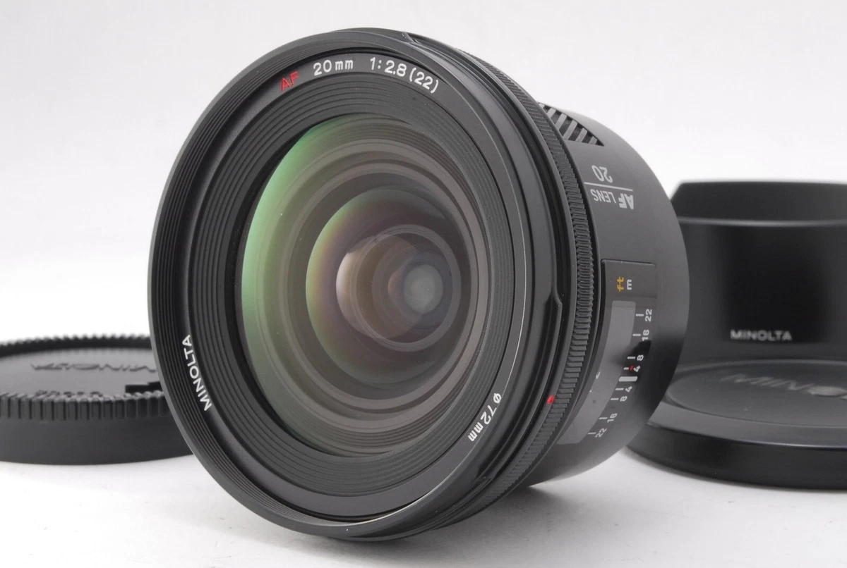 Minolta f/2.8 Camera Lenses 20mm Focal for sale | eBay