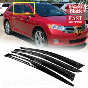 For Toyota Venza 2008-2017 JDM-Mugen Style Window Visor Rain Guard Deflector - Picture 1 of 10