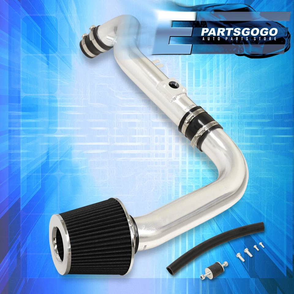 For 07-10 Scion tC Coupe 2.4 l4 Cold Air Intake Induction System Polish + Filter Foto 1 de 4