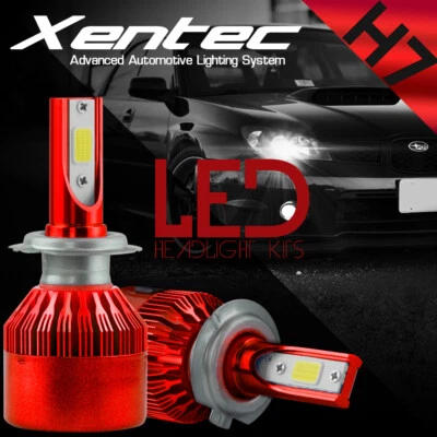 Kit faros LED HID XENTEC H7 blanco para Mercedes-Benz GLA45 AMG 2015-2016 Foto 1 de 4