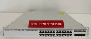 Cisco Catalyst C9200L-24P-4G-A 24port PoE+ 4x1G uplink Switch, Network Advantage - Picture 1 of 2