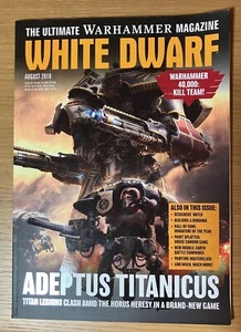White Dwarf Magazine - Numero - agosto 2018 Warhammer - Foto 1 di 1