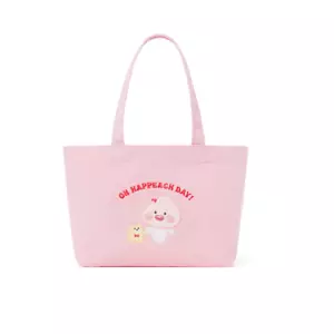 KAKAO FRIENDS 2023 Collezione Oh Happeach Day Pink Apeach Eco Bag Limited MD - Foto 1 di 5