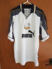 Derby County Home Shirt 1995. Small Adults. Original Puma. White Football Top S