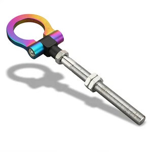 Neo Chrome Screw On Tow Hook for Subaru WRX STI Impreza Outback ,Scion FR-S - Picture 1 of 9