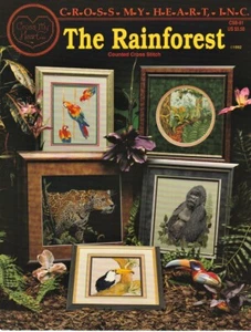 Folleto de punto de cruz THE RAINFOREST de Cross My Heart, Inc - Imagen 1 de 6