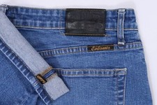 CIVILIANAIRE ALLEN EDMONDS WALKER SLIM STRAIGHT FIT BLUE 36 X 34 STRETCH JEANS