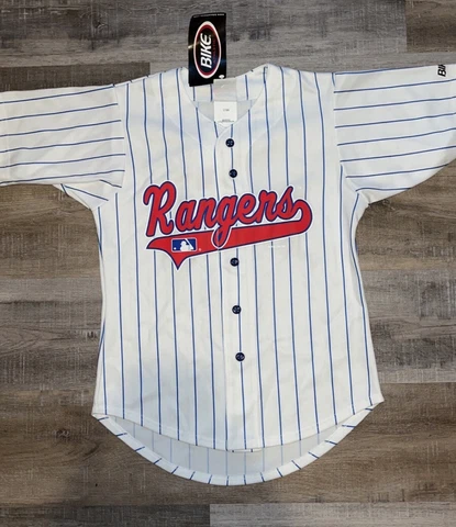 Texas Rangers Bike Athletic Brand New Jersey And Pants Set With Tags Cover