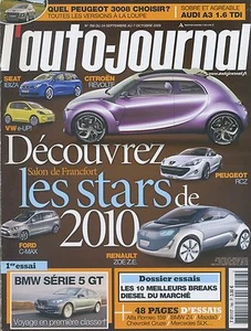 L'AUTO JOURNAL n°786 du 24/09/2009 - Imagen 1 de 1