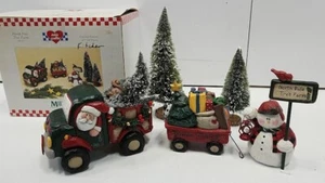 Eddie Walker Midwest Cannon Falls NORTH POLE TREE FARM Lim Ed 7500 IOB 5 Pc - Picture 1 of 6