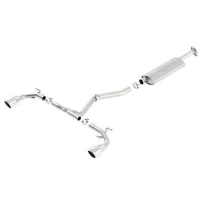 Borla CatBack 排气系统 S 型消声器 适合 13-15 Scion FR-S 斯巴鲁 BRZ — 第 1/4 张图片