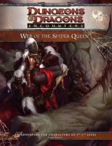 4e Web of the Spider Queen AD&D 4th Edition Dungeons and Dragons - Imagen 1 de 3