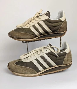 Vintage 1970's JCP Sanitized Three Stripe Sneakers Olympics Jc Penny Size 5.5  - Picture 1 of 7