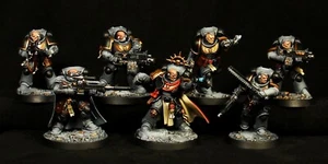 Space Marine Heroes Space Wolves painted Warhammer 40k Primaris Space Marines - Picture 1 of 2