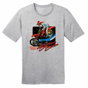 Bicicleta de tierra Supercross 1988 - reimpresión vintage - gris - 100 % algodón hilado en anillo - Imagen 1 de 1