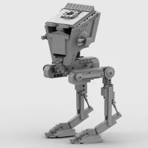 Lego AT-ST MOC Instructions | Star Wars MOC Custom - Picture 1 of 7