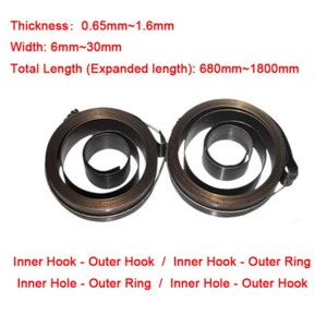 Clockwork Springs Quill Return Coil Spring for Drilling Milling Bench Machine - Picture 1 of 5