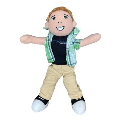 Manhattan Toy Boysterous Boys Halfpipe Pete 8.5" Doll Plush Magnetic Hand n Feet - Image 1 of 4