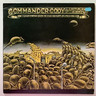 Commander Cody & His Lost Planet Airmen/Live From Deep In The Heart Of Texas LP - Image 1 of 4