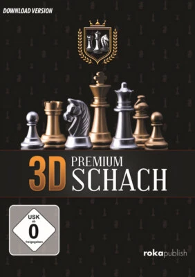 MARKT + TECHNIK 3D Premium Schach - Chess - Schachspiel für Windows - 3D Schach - ESD - Download