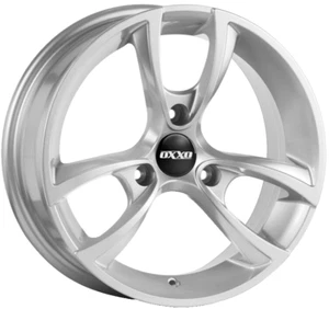 Oxxo Trias smart fortwo 451 silber Alufelgen Sommerräder 15 Zoll Kompletträder - Bild 1 von 4