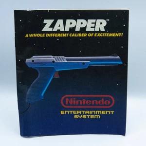 NES Zapper Manual Instructions Only Nintendo Entertainment System - Picture 1 of 3