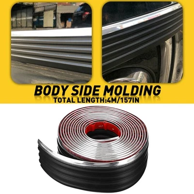 适用于 88 98 - Tahoe 雪佛兰卡车 GMC 侧身成型 Chrome 育空西装外套 Suburban — 第 1/4 张图片