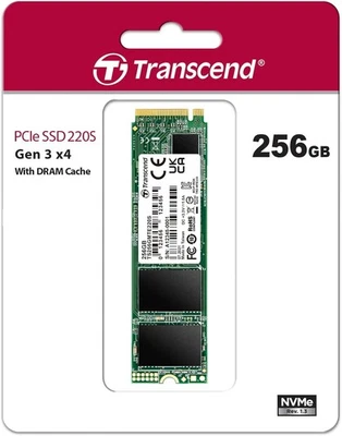 Unidad interna de estado sólido Transcend TS256GMTE220S 256 GB M.2 PCIe Gen3x4 80 mm Foto 1 de 4