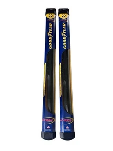 Set Of 2 GOODYEAR Hybrid Technology 22" Windshield Wiper Blade 770-22 560mm New - Picture 1 of 5