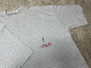 Vintage Fila Sea Line Surf Single Stitch 90s Made In Italy T-Shirt Herren XL - Bild 1 von 10