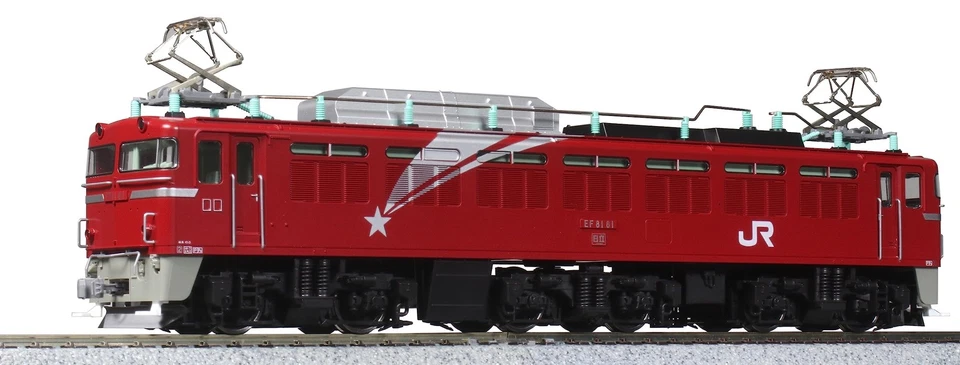KATO HO gauge EF81 81 Hokutosei color 1-323 model railroad electric locomotive