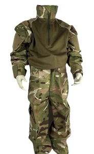 Childrens Army Clothing - CAMOUFLAGE  ARMY KIT BTP CAMO Trousers and Ubacs Set - Picture 1 of 9