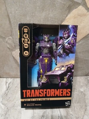Transformers Age Of The Primes The Thirteen Solus Prime Figure Deluxe Class 2025 - Image 1 of 4