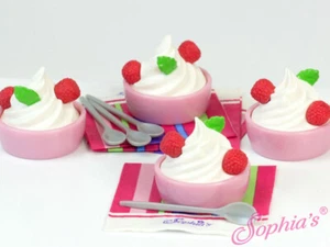 Joghurtbecher 8-teiliges Set passt 18 Zoll American Girl Puppen - Bild 1 von 1
