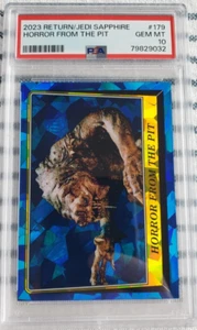 2023 Topps Chrome Sapphire ROTJ 40th The Rancor PSA 10 Gem Mint #179 - Picture 1 of 2
