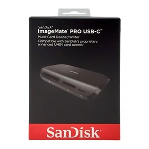 SanDisk ImageMate PRO USB C Multi Card Reader for SD microSD CompactFlash  - Picture 1 of 2
