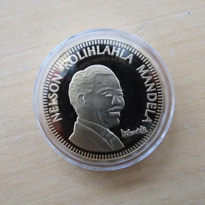 Nelson Mandela Collector Medal South Africa 10 Years to Freedom - Picture 1 of 6