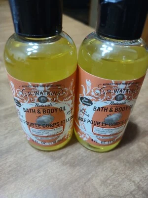 Lote de 2 J.R WATKINS ACEITE DE BAÑO Y CUERPO NATURALS HUILE POUR LE CORPS ET LE BAIN Foto 1 de 3