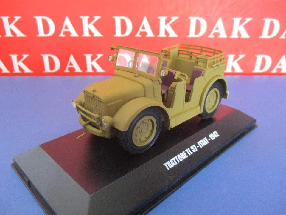 Die cast 1/43 Modellino Trattore Fiat-SPA TL37 Italy 1942 - Immagine 1 di 3