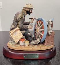  Emmett Kelly Jr Limited Edition 9873 THE FINISHING TOUCH Brand New RARE 