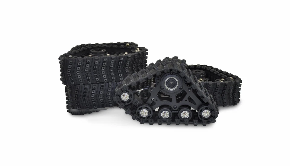 Amewi Kettenfahrwerk mit Dämpfungssystem schwarz, 4 Stück - Bild 1 von 3