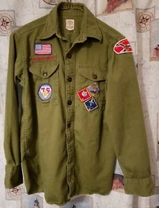 Boy Scouts of America Shirt Sanforized Diamond Jubilee St Louis Area Council - Picture 1 of 11