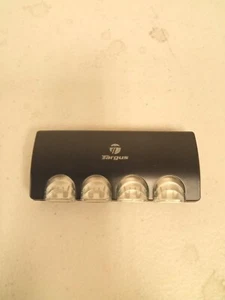 Targus PA055 Black 4 Port Universal USB 2.0 Hub PC/MAC NO CABLES PARTS/REPAIR - Picture 1 of 4