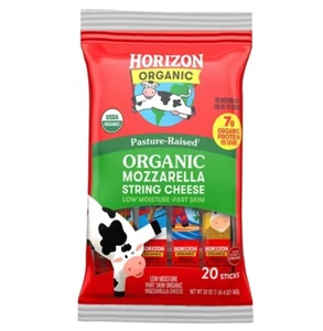 Horizon Organic Mozzarella Cheese Sticks, 20 pk./1oz. - Picture 1 of 3