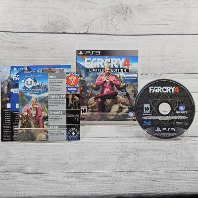 Far Cry 4 [Limited Edition] (PS3, Playstation 3, 2014) w/ Inserts | Tested - Image 1 of 3