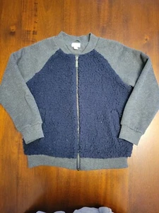 Boys Gymboree Navy Gray Jacket Size 5 - Picture 1 of 5