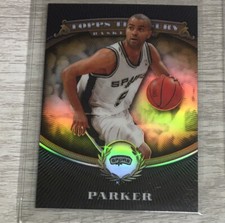 2008-09 Topps Treasury Tony Parker #29 Refractor Numbered /999 W