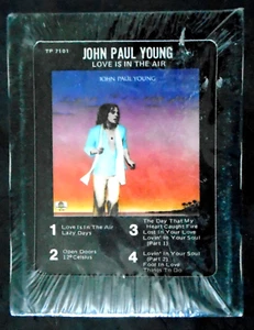 1978 John Paul Young "Love Is In The Air" 8 Track SEALED Near Mint Condition - Picture 1 of 7