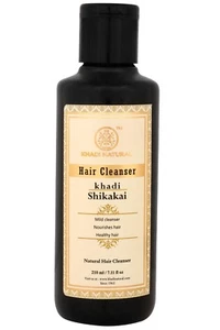 Khadi Natural Herbal Hair Shampoo Shikakai Cleanser, 210ml - Picture 1 of 1
